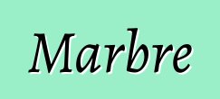 Marbre