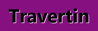 Travertin