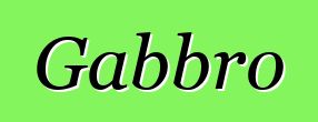 Gabbro