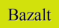 Bazalt