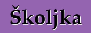 Školjka