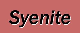 Syenite