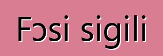 Fɔsi sigili