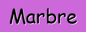 Marbre