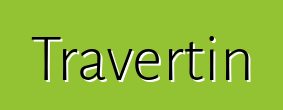 Travertin