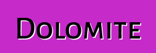 Dolomite