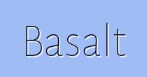 Basalt