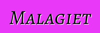 Malagiet