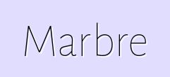 Marbre