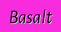 Basalt