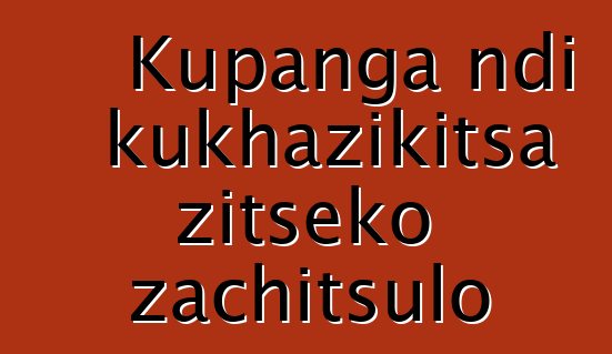 Kupanga ndi kukhazikitsa zitseko zachitsulo