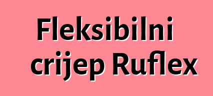 Fleksibilni crijep Ruflex