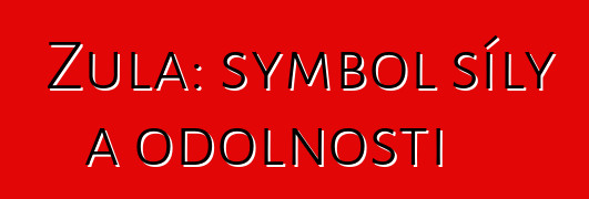 Žula: symbol síly a odolnosti