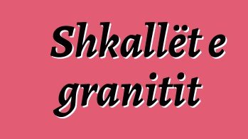 Shkallët e granitit