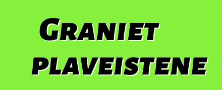 Graniet plaveistene