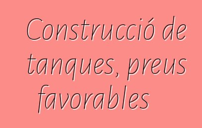 Construcció de tanques, preus favorables