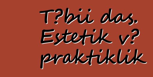 Təbii daş. Estetik və praktiklik