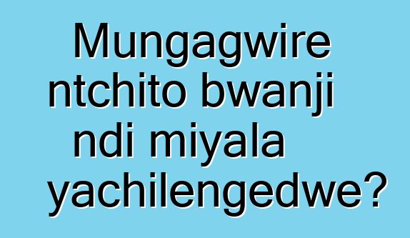 Mungagwire ntchito bwanji ndi miyala yachilengedwe?