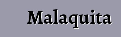 Malaquita