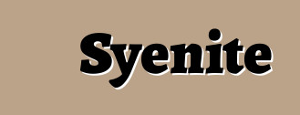 Syenite