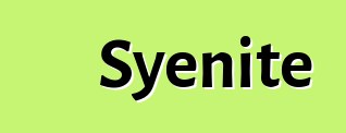 Syenite