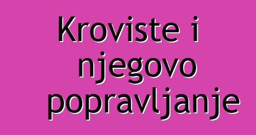 Krovište i njegovo popravljanje