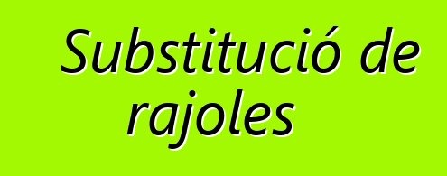 Substitució de rajoles