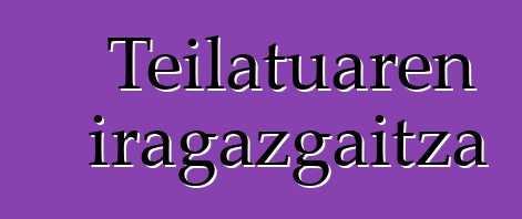 Teilatuaren iragazgaitza