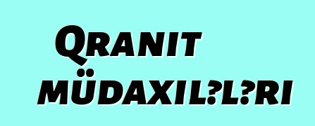 Qranit müdaxilələri