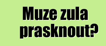 Může žula prasknout?