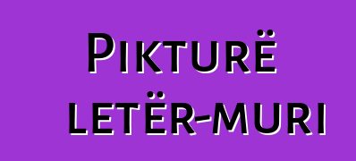 Pikturë letër-muri