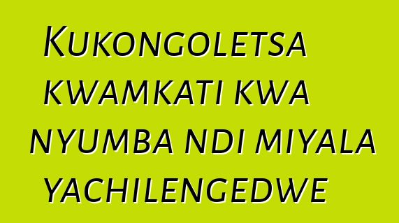 Kukongoletsa kwamkati kwa nyumba ndi miyala yachilengedwe