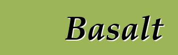 Basalt