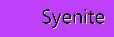 Syenite