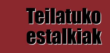 Teilatuko estalkiak