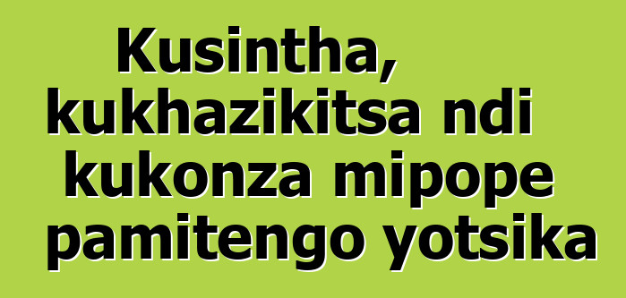 Kusintha, kukhazikitsa ndi kukonza mipope pamitengo yotsika