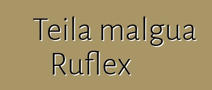 Teila malgua Ruflex