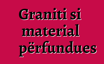 Graniti si material përfundues