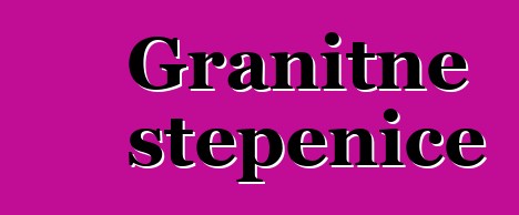 Granitne stepenice