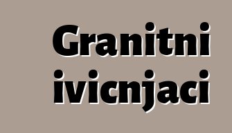 Granitni ivičnjaci