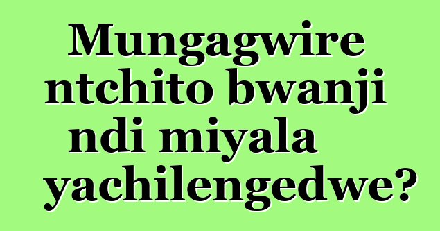 Mungagwire ntchito bwanji ndi miyala yachilengedwe?