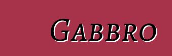 Gabbro