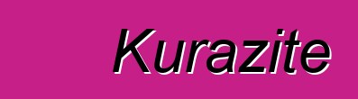 Kurazite