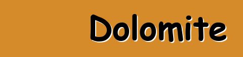 Dolomite