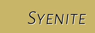 Syenite