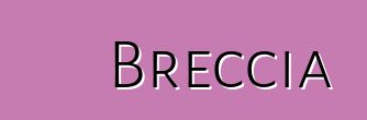 Breccia