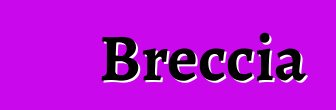 Breccia