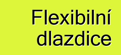 Flexibilní dlaždice