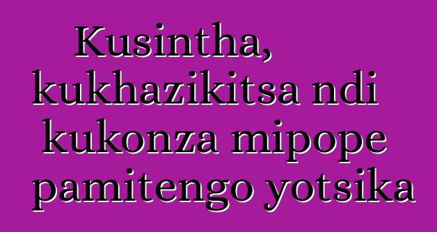 Kusintha, kukhazikitsa ndi kukonza mipope pamitengo yotsika